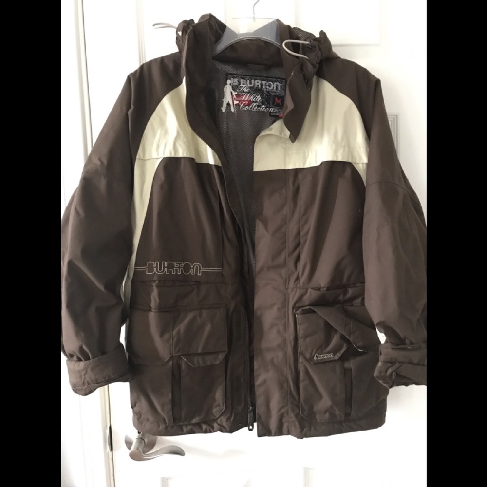 Men’s Burton White Collection Snowboard Jacket